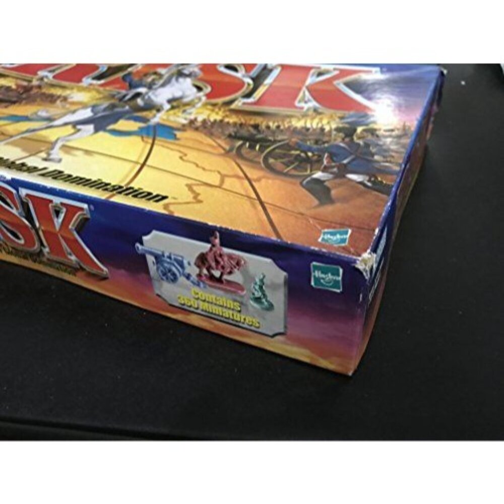 Parker Brothers Risk 1998 Board Game with Army Shaped Pieces